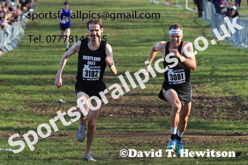 Senior Men, 2024 CAU Inter Counties Cross Country Champs., Wollaton Park, Nottingham. Photo: David T. Hewitson/Sports for All Pics